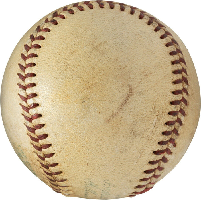 Magnificent Tris Speaker Single Signed American League Baseball PSA DNA COA