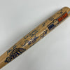 1986 New York Mets World Series Champs Team Signed Bat 39 Sigs Steiner COA