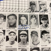 1983 All Star Game Baseball Legends Signed Scorecard Duke Snider Minnie Minoso