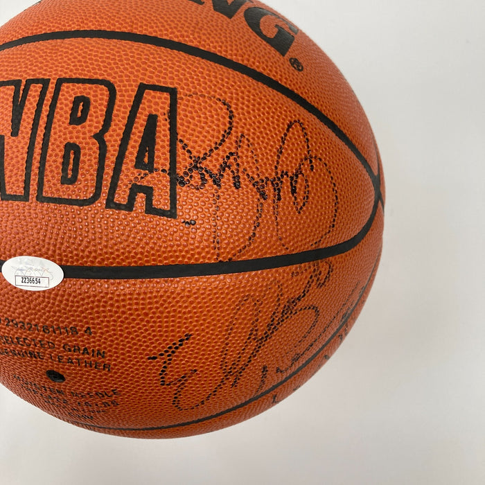 1994-1995 Phoenix Suns Team Signed Game Basketball Charles Barkley JSA COA