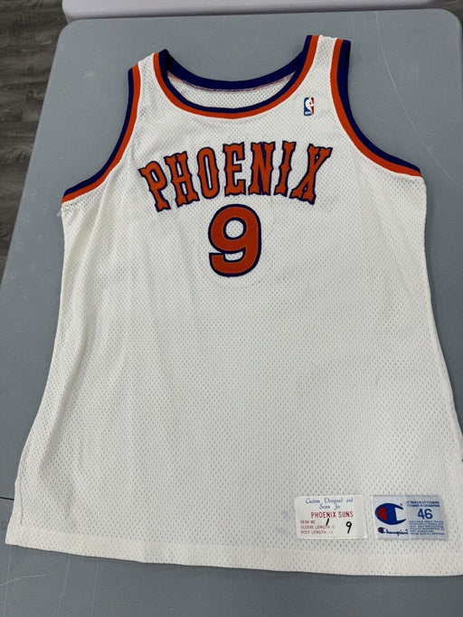 The Finest Dan Majerle Signed 1990 Phoenix Suns Game Used Jersey MEARS A10