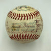 1972 Oakland A's Athletics World Series Champs Team Signed Baseball JSA COA