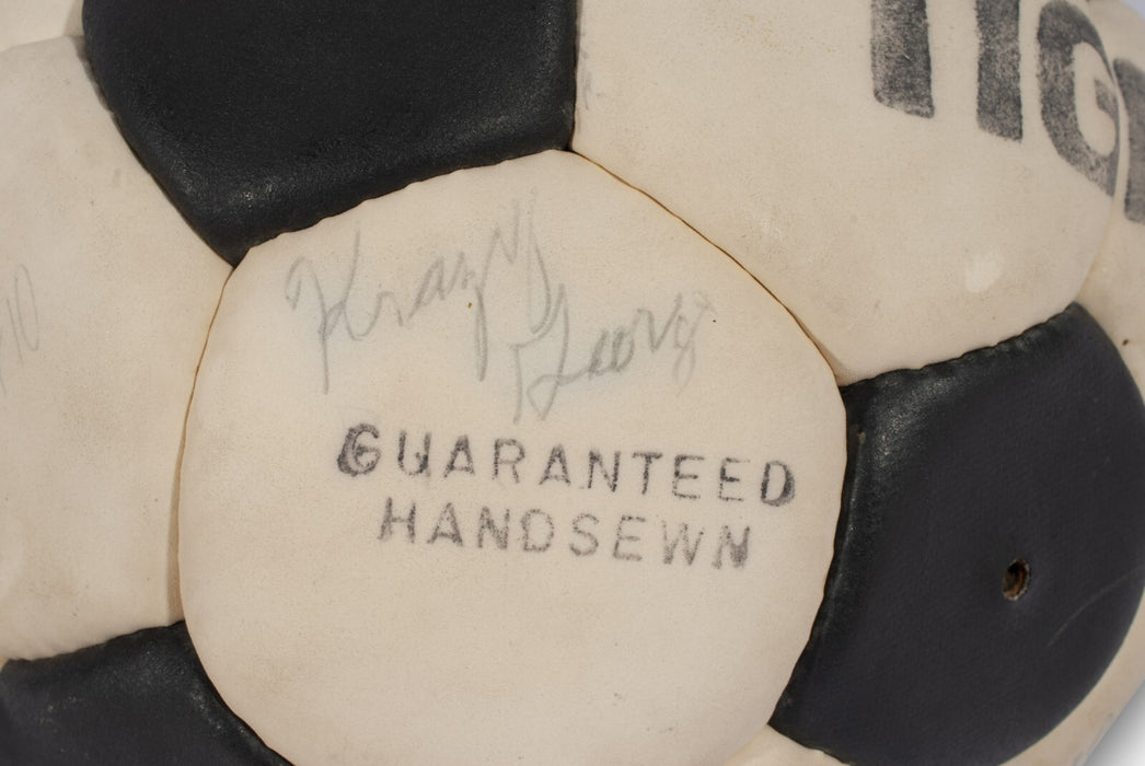 Pele 1970's New York Cosmos Team Signed Vintage Soccer Ball PSA DNA COA