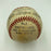 Beautiful Honus Wagner Single Signed Baseball JSA COA