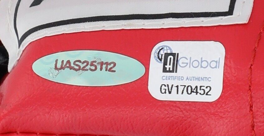 Michael Jordan & Muhammad Ali Signed Everlast Boxing Glove UDA Upper Deck & JSA