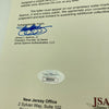 Beautiful Joe Mccarthy Single Signed American League Baseball JSA COA