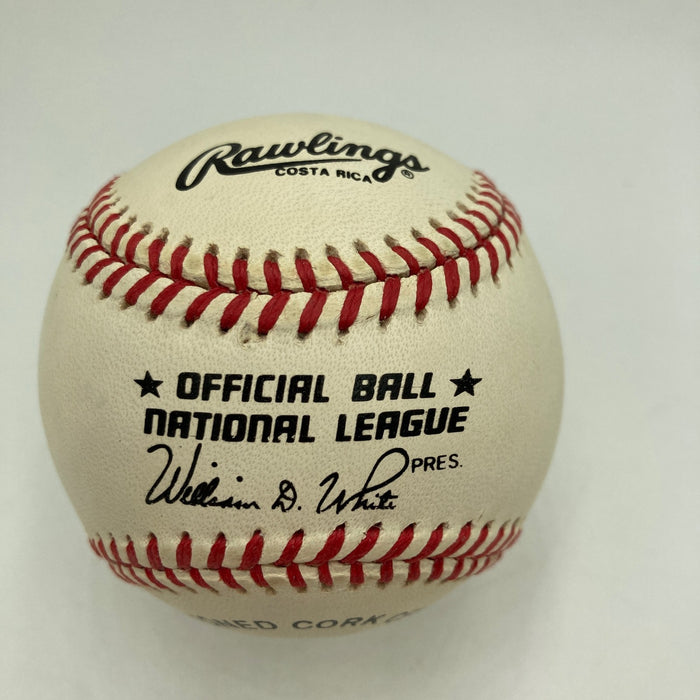 Joe Sewell Hall Of Fame 1977 Signed Autographed Baseball