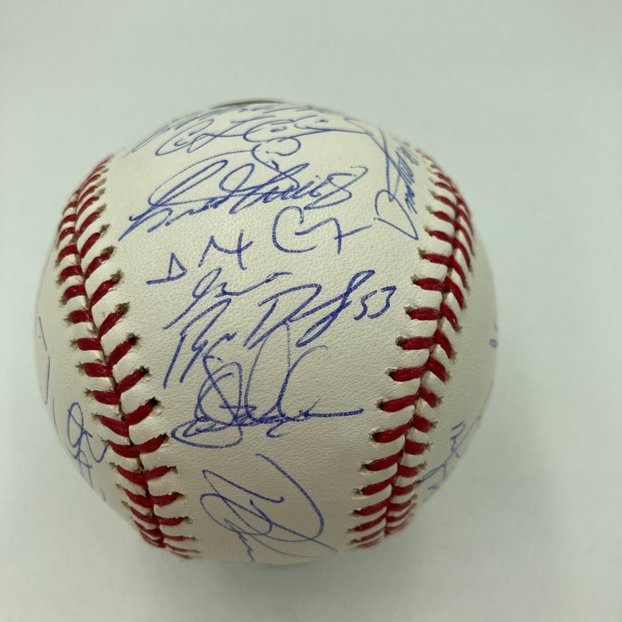 2007 Boston Red Sox World Series Champs Team Signed Baseball MLB Certified