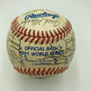 1991 Minnesota Twins World Series Champs Team Signed W.S. Baseball JSA COA