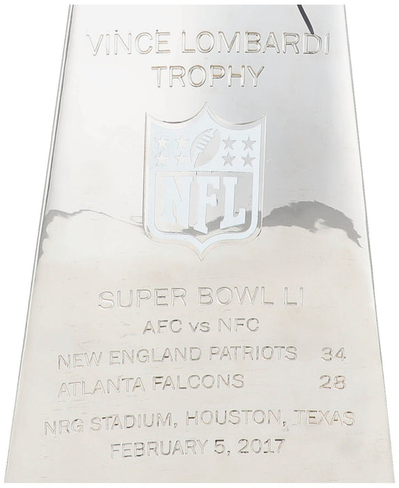 Tom Brady Signed Full Size Super Bowl LI Vince Lombardi Trophy Beckett COA #6/12