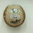 Historic Derek Jeter "The Flip Play" Final Out Signed Game Used Baseball JSA