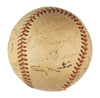 1952 New York Yankees World Series Champs Team Signed Baseball Mickey Mantle JSA