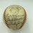 1950's HOF Multi Signed Baseball Joe Dimaggio Casey Stengel Ford Frick JSA COA