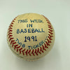 This Week In Baseball Broadcast Crew Signed 1991 All Star Game Baseball JSA COA