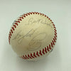 Willie Mays Johnny Bench Tony Perez 1960's Signed American League Baseball BAS