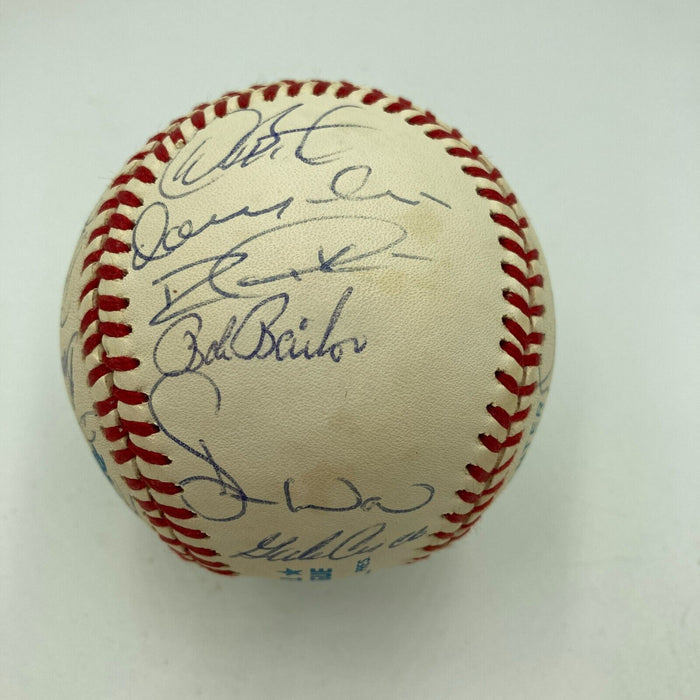 1990's Toronto Blue Jays Team Signed American League Baseball