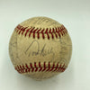 1987 Minnesota Twins Team Signed Game Used World Series Baseball PSA DNA & MEARS