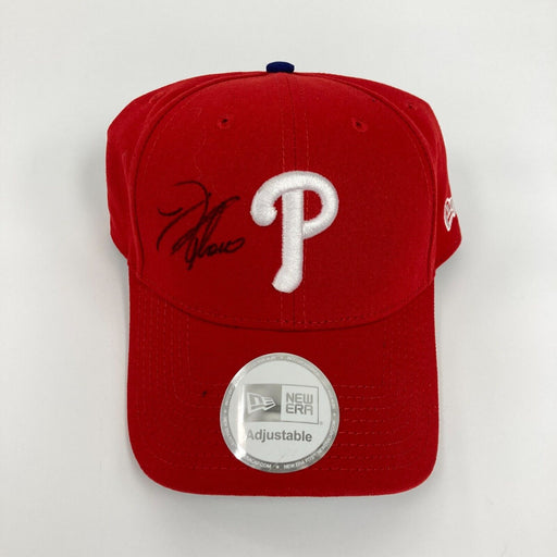 Jim Thome Signed New Era Philadelphia Phillies Hat MLB Authenticated Hologram