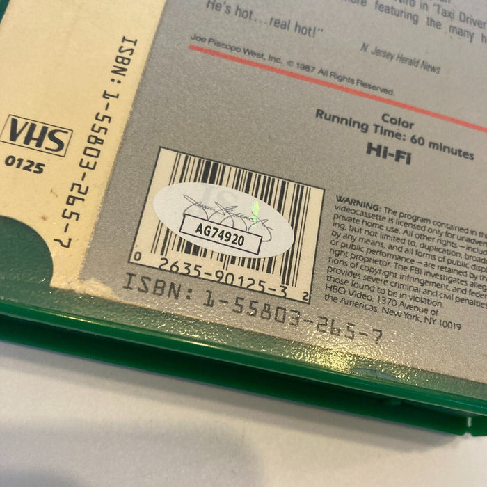 Joe Piscopo Signed Autographed Vintage VHS Movie JSA COA