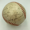 1936 New York Yankees World Series Champs Team Signed Baseball Lou Gehrig JSA