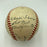 1952 New York Yankees World Series Champs Team Signed Baseball Mickey Mantle JSA
