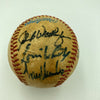 Bo Schembechler Tom Monaghan Michigan Sports Greats Signed Baseball JSA COA