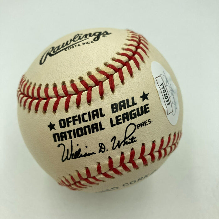 Bart Starr Signed National League Baseball Green Bay Packer NFL HOF JSA COA RARE
