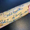 Beautiful New York Yankees HOF Legends Signed Baseball Bat With 50 Sigs! JSA COA