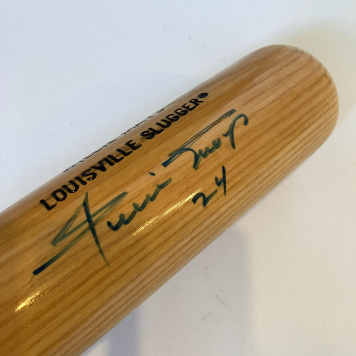Willie Mays #24 Signed Louisville Slugger Game Model Baseball Bat With JSA COA