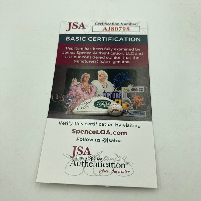 Rick Ferrell Signed Heavily Inscribed American League Baseball JSA COA