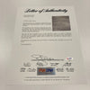 Incredible Johnny Unitas 1959 Signed Handwritten Questionnaire PSA DNA COA