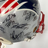 Tom Brady 2007 New England Patriots AFC Champs Team Signed Helmet 54 Sigs JSA