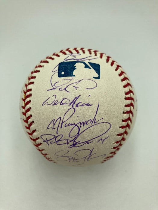 2005 Chicago White Sox World Series Champs Team Signed Baseball JSA COA