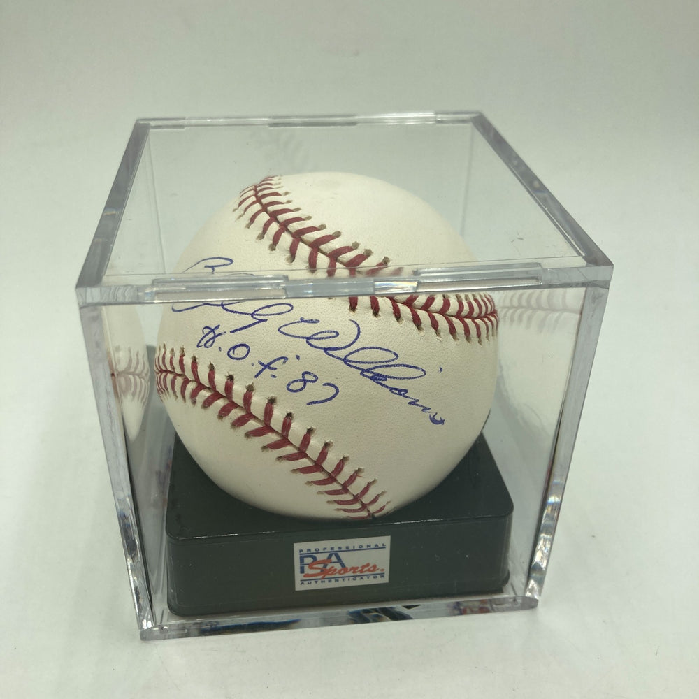 Billy Williams HOF 1987 Signed Major League Baseball PSA DNA Graded 10 GEM MINT
