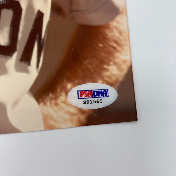 Wade Boggs Signed Autographed 1980's 8x10 Photo PSA DNA COA