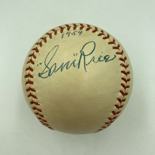 Beautiful Sam Rice Single Signed Autographed Baseball With PSA DNA COA HOF