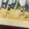 500 Home Run Club Signed Litho With Inscriptions Mickey Mantle Ted Williams JSA