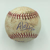 Aledmys Diaz MLB Debut Signed Game Used Baseball JSA + MLB Authentic