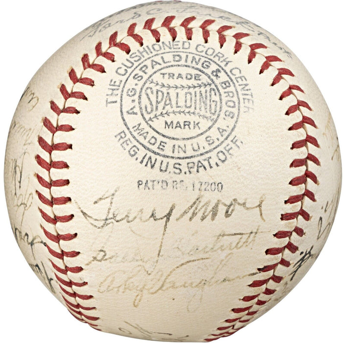 1939 All Star Game Team Signed Baseball 24 Sigs Mel Ott PSA DNA JSA & BAS COA