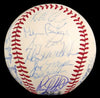 1970 All Star Game Team Signed Baseball Roberto Clemente Willie Mays JSA COA