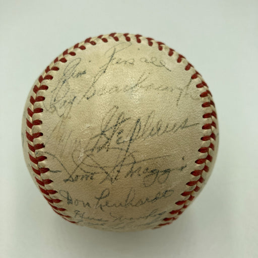 1952 Boston Red Sox Team Signed Official American League Baseball