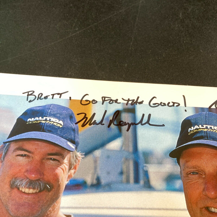 Magnus Liljedahl & Mark Reynolds Signed Autographed Photo Olympics Gold Medal