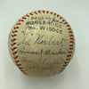 Joe Dimaggio Pre Rookie 1935 San Francisco Seals Team Signed Baseball PSA & JSA