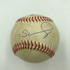 Gary Sanchez Pre Rookie Signed Official Game Used Minor League Baseball JSA COA
