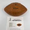 1969 Texas Longhorns National Champions Team Signed Football 55 Sigs Beckett COA