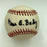 Gene Budig Baseball President Signed American League Baseball JSA COA