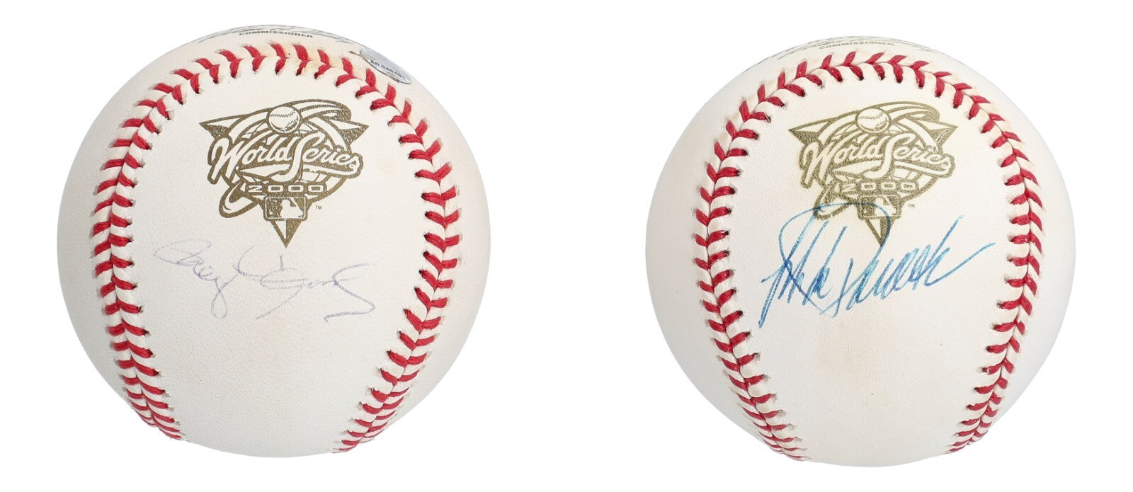 2000 New York Yankees WS Champs Team Signed Baseball Collection 60 Balls JSA COA