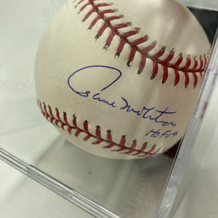 Paul Molitor HOF 2004 Signed Major League Baseball PSA DNA Graded 9.5 Mint+