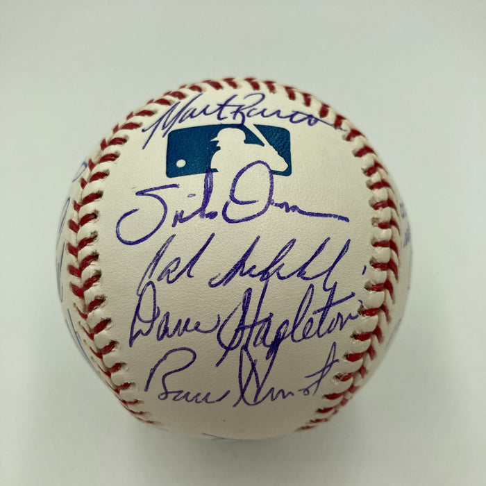 1986 Boston Red Sox AL Champs Team Signed Major League Baseball JSA COA