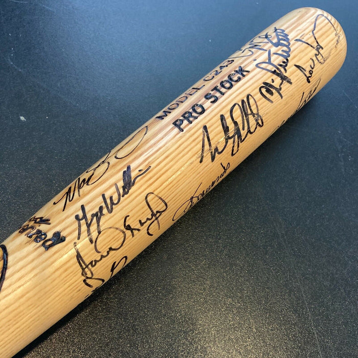 Derek Jeter Pre Rookie 1995 All Star Game Team Signed Baseball Bat Beckett COA